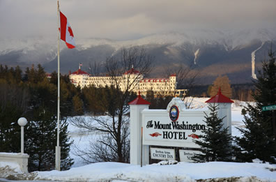 Entry to Mt. Washington Resort