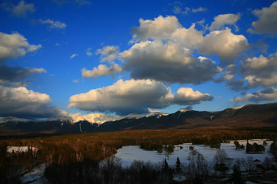 Presidential Range sunset