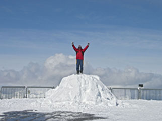 Man At Schilthorn