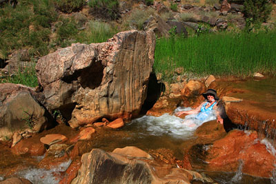 End of the Day Soak on the Gunnison River