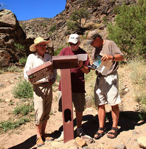 Registering at Chukar on the Gunnison River