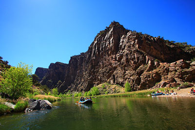 Sweet Light Departure on the Gunnison River