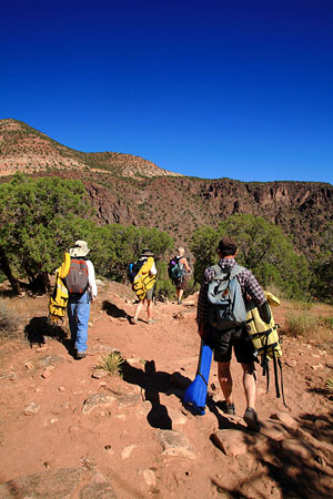 Trail to Gunnison River