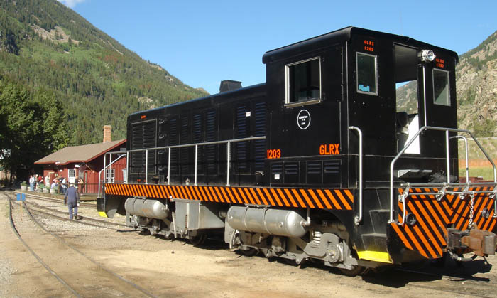 Georgetown Loop RR engine