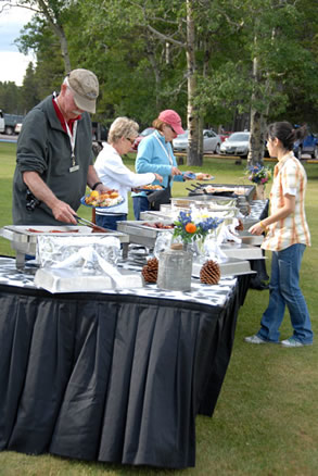 Cowboy style barbeque