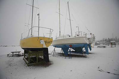 Lutsen - Winter dry dock