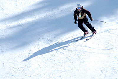 Idaho skiing - it's all downhill