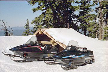 Mountain shelter, Oregon