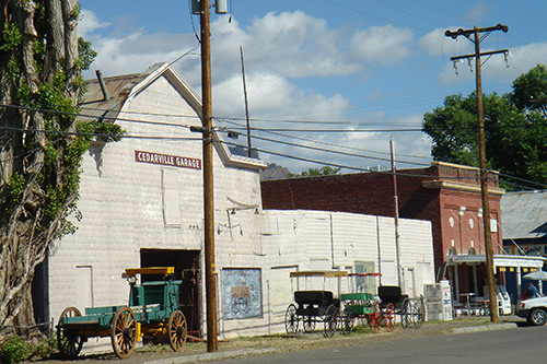 Old town buildings