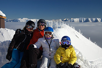 Matt Mosteller with family