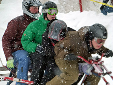 Rossland Winter Carnival bobsled race