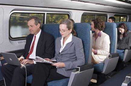 Amtrak passenger car