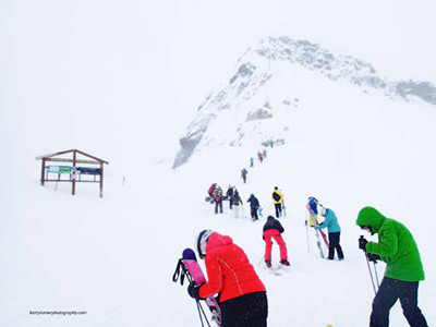 Whistler glacier trek