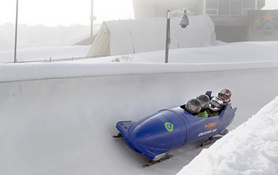 Park City bobsleigh run