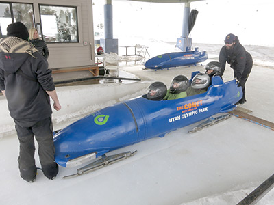 Park City bobsleigh