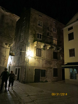 Croatia nighttime sights