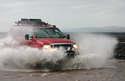 Iceland river crossing