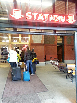 Portland train station