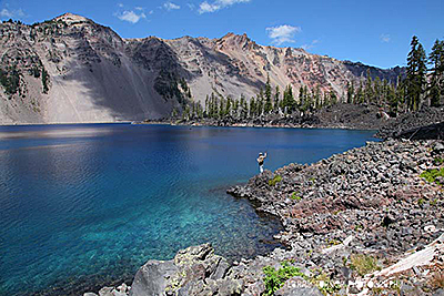 Crater Lake fishing