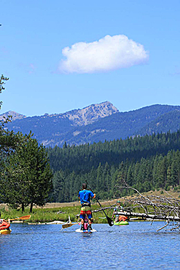 Wood River paddling