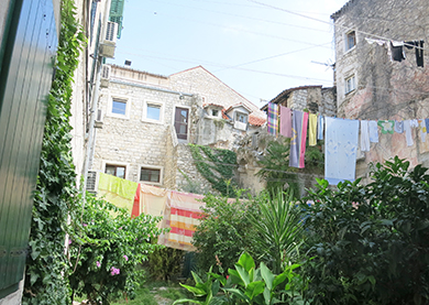 Dubrovnik laundry day