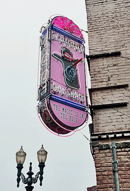 Portland Voodoo Doughnut sign