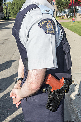 RCMP Boot Camp cadet