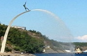 Stockholm sculptural fountain