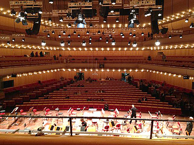 Setting up Dudamel