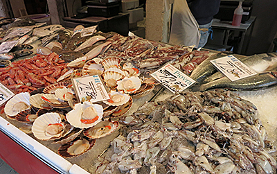 Venice fish market