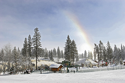 Brundage base area