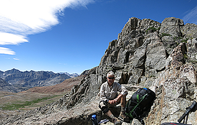 View from Pinchot Pass