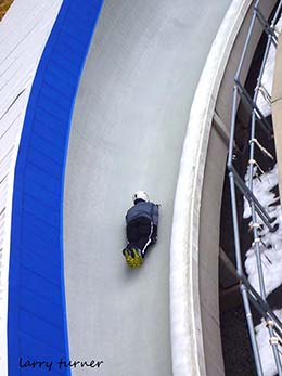 Whistler bobsledder