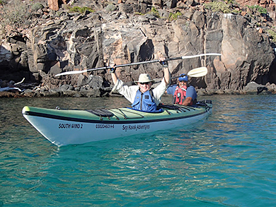 Sea of Cortez kayakers