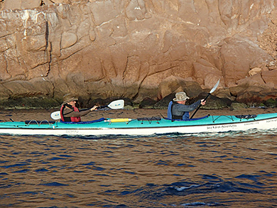 Sea of Cortez kayaking