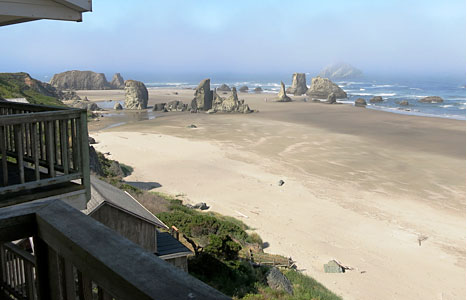 Bandon sea stacks