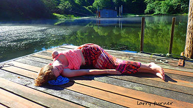 Resting on the dock