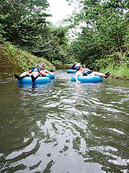 mountain tubing