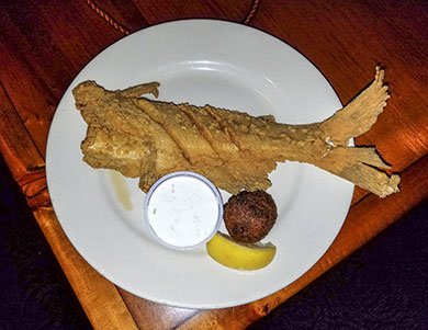 Fried catfish