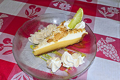 Florida Panhandle key lime pie