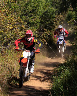 Golden BC dirt biking