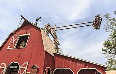 Barn swing at Silver Dollar City