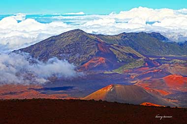 Haleakala crater