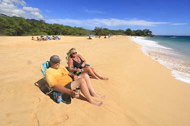 Road to Kahului Big Beach