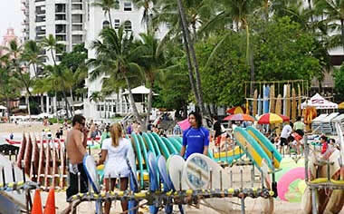 Oahu Waikiki Beach toys