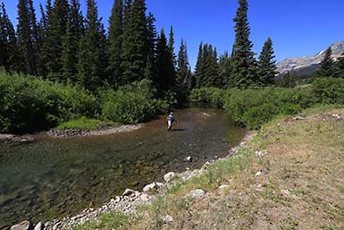 Glacier National Park fishing