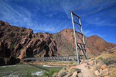 Grand Canyon Silver Bridge over the Colorado