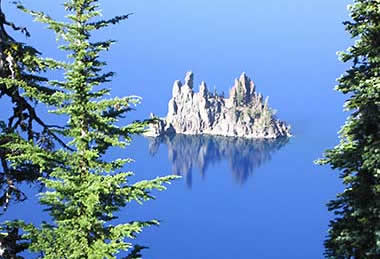 Crater Lake Phantom Ship