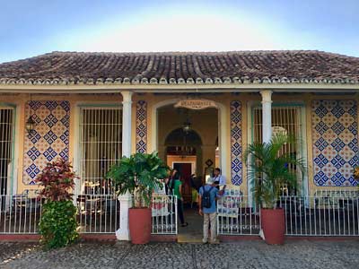 Cuba, Trinidad restaurant