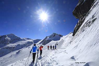 Blackcomb Bowl winter hike